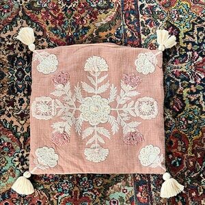 Moss and Willow pillow cover